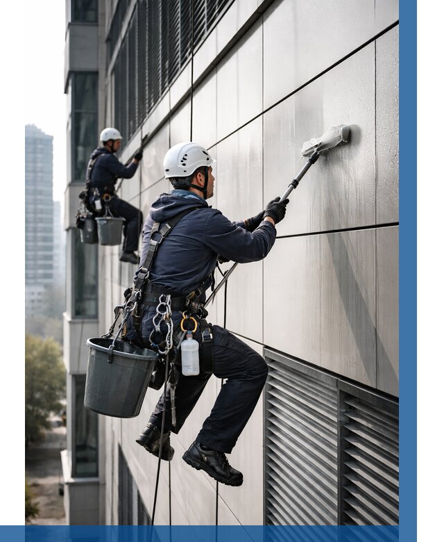 Мойка вентилируемого фасада в Беслане от 253 р. | ВЫСОТНИК-Бсл