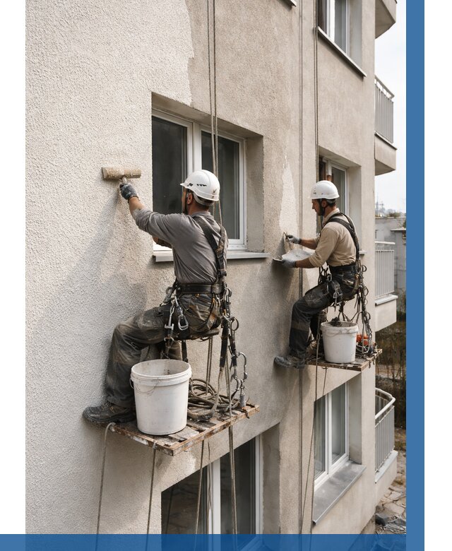 Нанесение короеда на фасад в Беслане от 456 р. | ВЫСОТНИК-Бсл