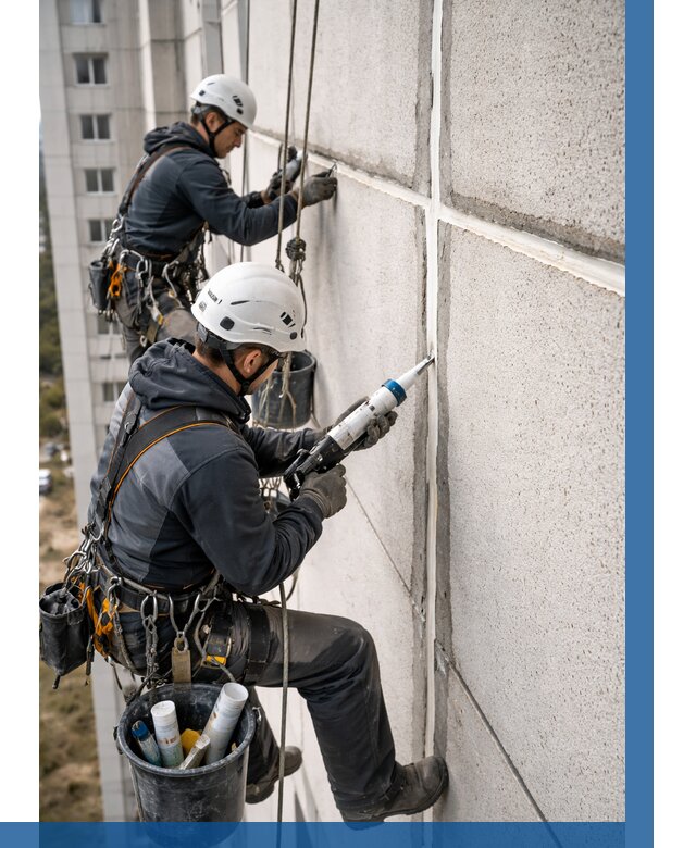 Герметизация межпанельных швов в Беслане от 709 р. | ВЫСОТНИК-Бсл
