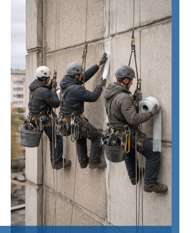 Ремонт межпанельных швов в Беслане от 759 р. | ВЫСОТНИК-Бсл