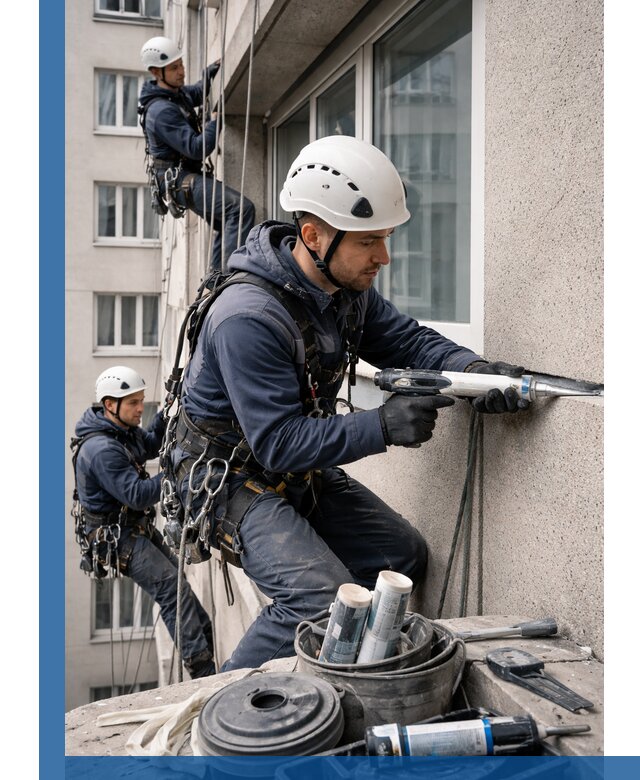 Герметизация швов лоджии в Беслане профессионально и надежно