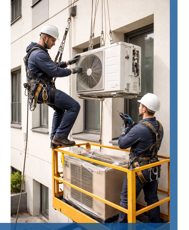 Демонтаж внешнего блока кондиционера в Беслане от 3544 р. | ВЫСОТНИК-Бсл