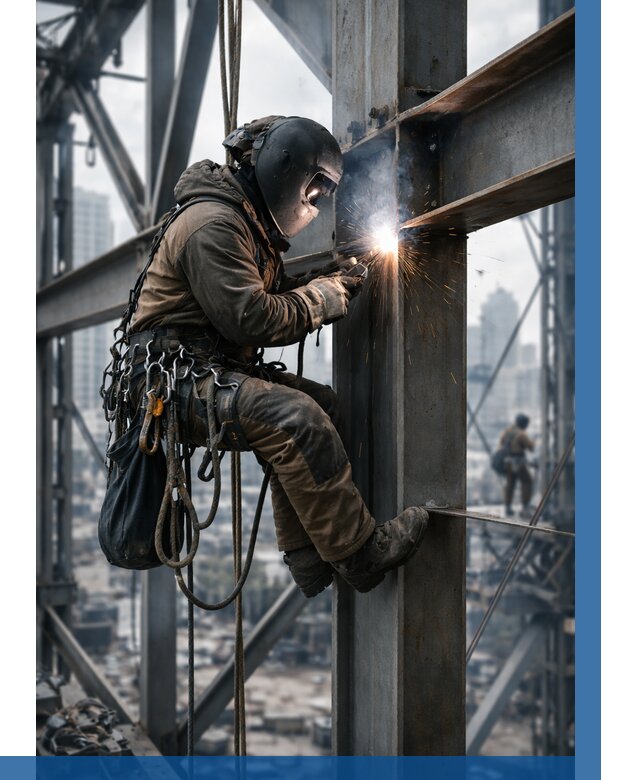 Высотные сварочные работы в Беслане от 3544 р. | ВЫСОТНИК-Бсл