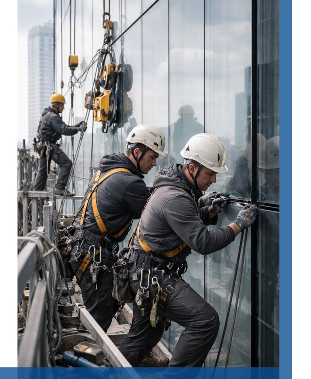 Структурное остекление фасадов в Беслане от 9620 р. | ВЫСОТНИК-Бсл