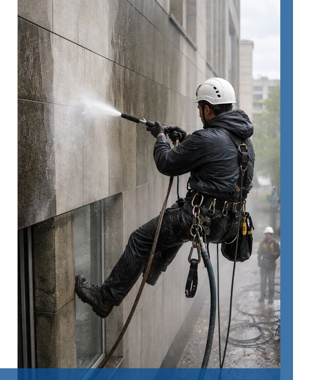 Гидроструйная очистка поверхностей в Беслане от 861 р. | ВЫСОТНИК-Бсл