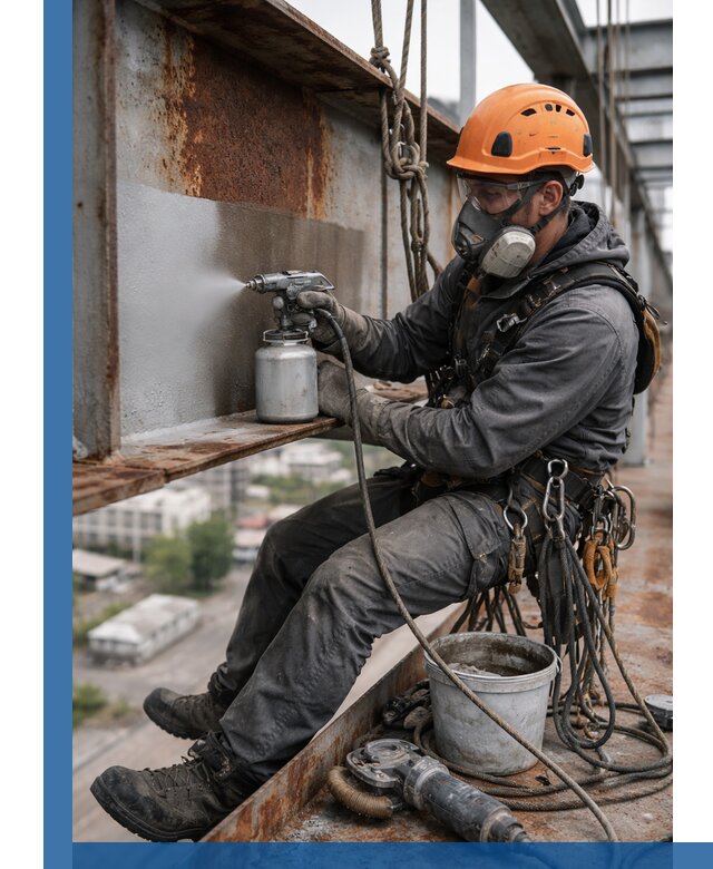 Антикоррозионная обработка металлоконструкций в Беслане под ключ