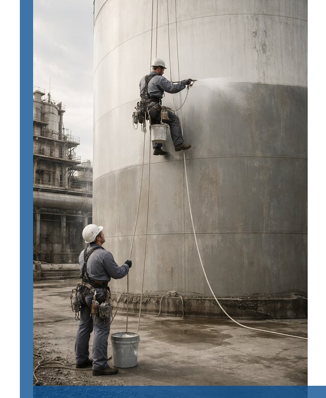 Покраска стальных резервуаров и емкостей в Беслане профессионально