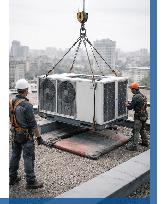 Подъем груза на крышу в Беслане от 5063 р. | ВЫСОТНИК-Бсл заказать