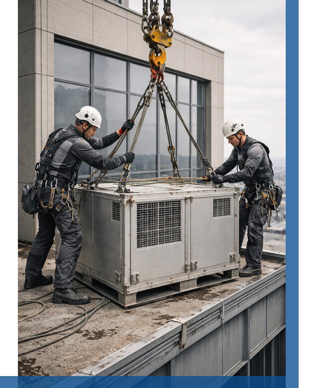 Такелажные работы на высоте в Беслане от 8101 р. | ВЫСОТНИК-Бсл