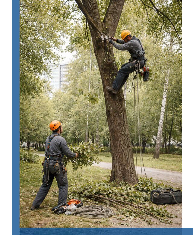 Санитарная обрезка деревьев в Беслане, профессионально и безопасно