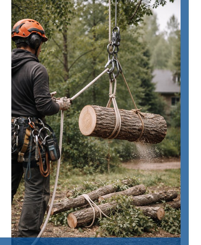 Валка деревьев частями в Беслане от 7595 р. | ВЫСОТНИК-Бсл