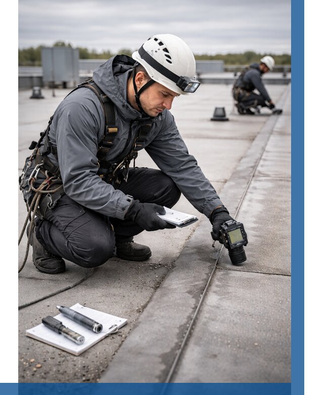 Обследование кровли на протечки в Беслане от 4557 р. | ВЫСОТНИК-Бсл