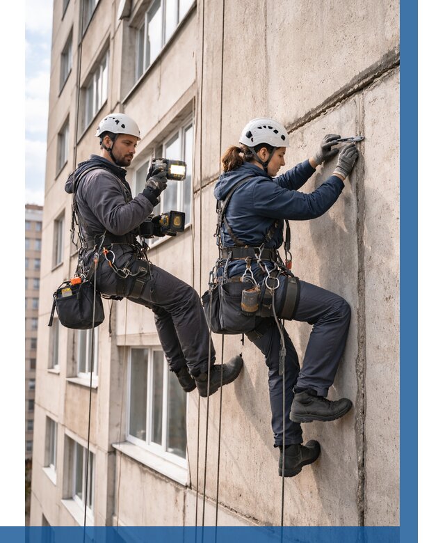 Обследование межпанельных швов в Беслане от 1823 р. | ВЫСОТНИК-Бсл