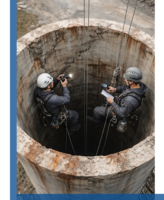 Обследование дымовой трубы: диагностика и оценка состояния в Беслане